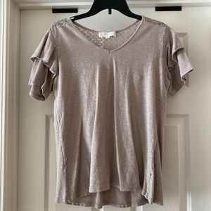 Weekend Suzanne Betro Neutral Summer Blouse